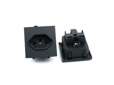 BS-S01-1B Swiss 16A 250V socket