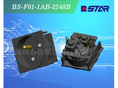 法規(guī)16安卡式插座法式帶防護(hù)門(mén)AC法標(biāo)電源插座